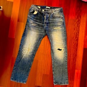 Pac Sun Mens Jeans Vintage Loose